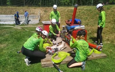 Vybavení sportovního kroužku mladých hasičů