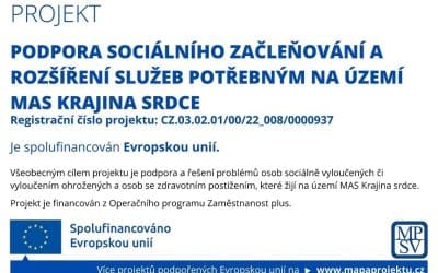 Podpora sociálního začleňování a&nbsp;rozšíření služeb potřebným