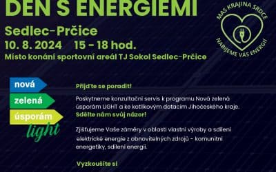 Dny s&nbsp;energiemi v&nbsp;Sedlci-Prčici a&nbsp;Mladé Vožici